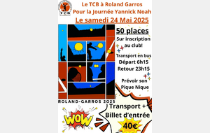 Le TCB à Roland Garros 