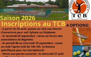En route pour la nouvelle saison 2026!