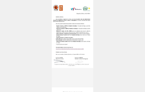 tournoi international calendrier des évènements