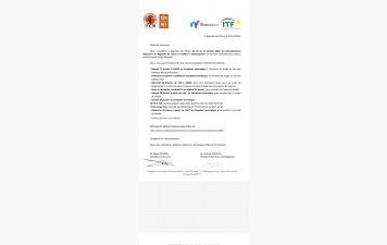 tournoi international calendrier des évènements