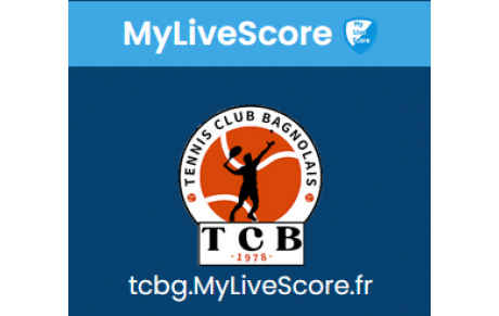 Mylivescore arrive au TCB